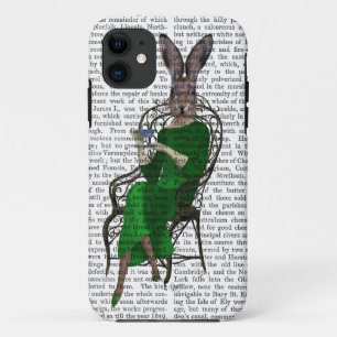 Dame Bella Rabbit Taking Tea 2 Case-Mate iPhone Hülle