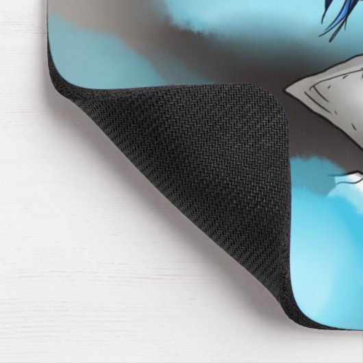 Dame Blue Mousepad (Ecke)