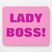 DAME BOSS! MOUSEPAD (Vorne)