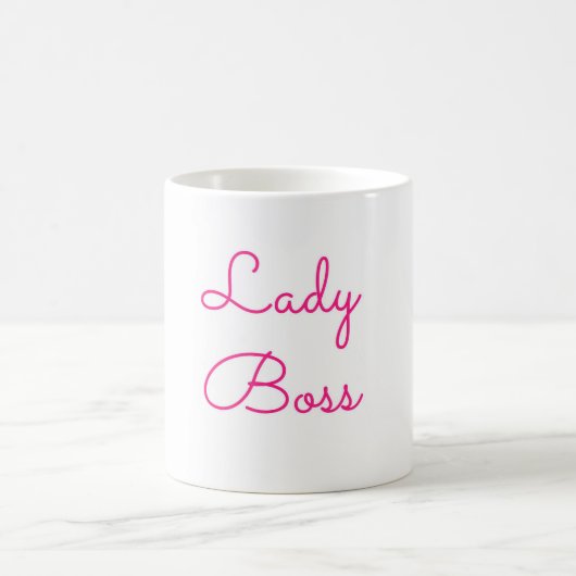 Dame Boss Mug Kaffeetasse (Mittel)