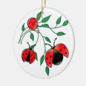 Dame Bug, Dame Bugs Keramik Ornament (Links)