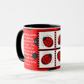 Dame Bug Legend Tasse (Vorderseite Links)
