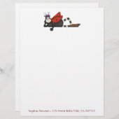 Dame Bug Letterhead Briefkopf (Vorne/Hinten)