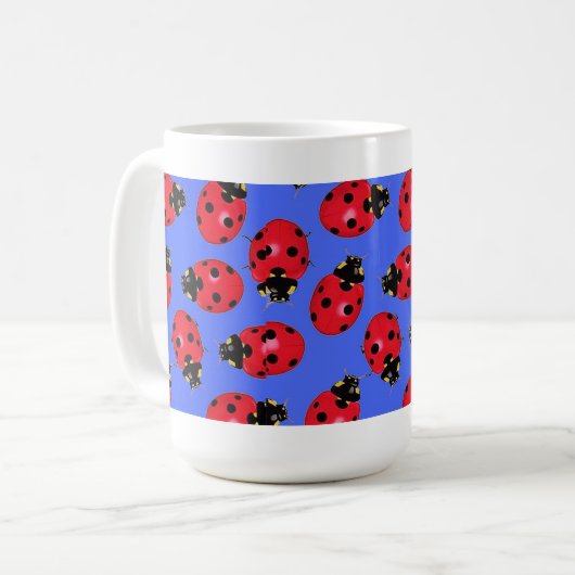 Dame Bug Mug Kaffeetasse (Vorderseite Links)