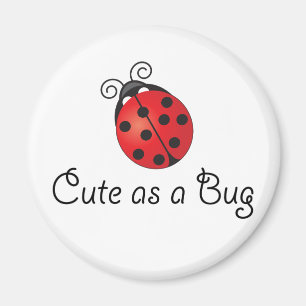 Dame Bug - niedlich als Wanze Magnet