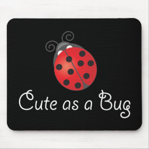Dame Bug - niedlich als Wanze Mousepad