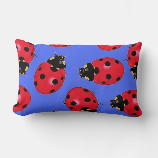 Dame Bug Pillow Lendenkissen (Vorderseite)