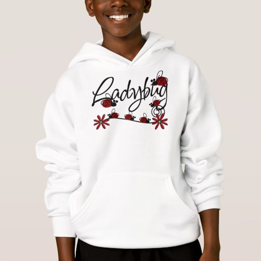 Dame Bug Sweatshirt für Kinder (Vorderseite)