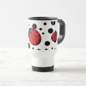 Dame Bug Travel Mug Reisebecher (VorderseiteRechts)