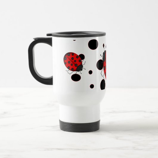 Dame Bug Travel Mug Reisebecher (Links)