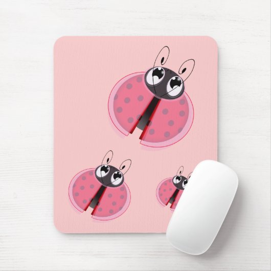 Dame Bugs Mousepad (Mit Mouse)