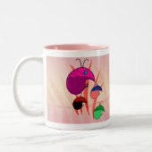 Dame Bugs Zweifarbige Tasse (Links)