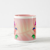 Dame Bugs Zweifarbige Tasse (Mittel)