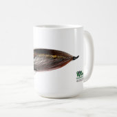 Dame Caroline Salmon Fly Mug Kaffeetasse (VorderseiteRechts)