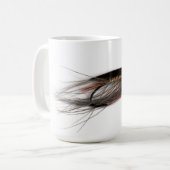 Dame Caroline Salmon Fly Mug Kaffeetasse (Vorderseite Links)