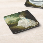 Dame Chambers, c.1789 (Öl auf Leinwand) Getränkeuntersetzer (Linke Seite)