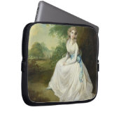 Dame Chambers, c.1789 (Öl auf Leinwand) Laptopschutzhülle (Vorne Rechts)