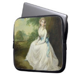 Dame Chambers, c.1789 (Öl auf Leinwand) Laptopschutzhülle (Vorderseite Links)