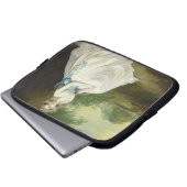 Dame Chambers, c.1789 (Öl auf Leinwand) Laptopschutzhülle (Vorne Knopf)