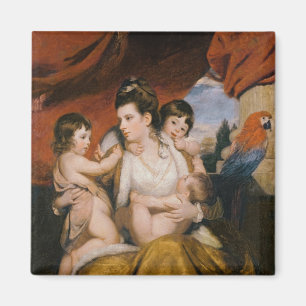 Dame Cockburn und ihre drei ältesten Söhne, 1773 Magnet