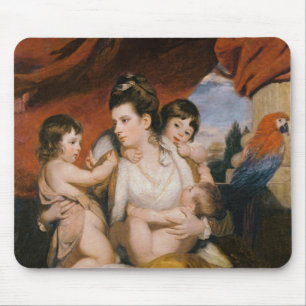 Dame Cockburn und ihre drei ältesten Söhne, 1773 Mousepad