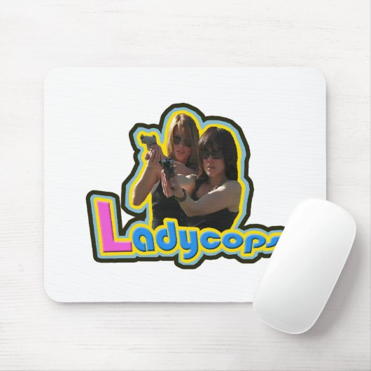 Dame Cops Mousepad (Mit Mouse)