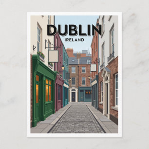 Dame Court Dublin Irland Andenken Postkarte