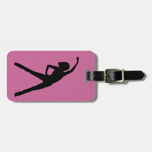 Dame Custom Luggage Tag Gepäckanhänger (Vorderseite horizontal)