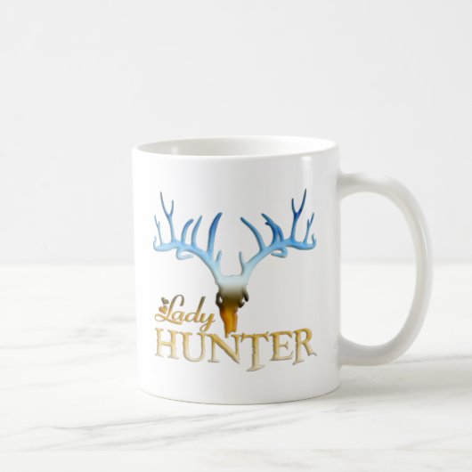DAME DEER HUNTER KAFFEETASSE (Rechts)
