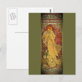 Dame der Kamelien Postkarte (Vorne/Hinten)