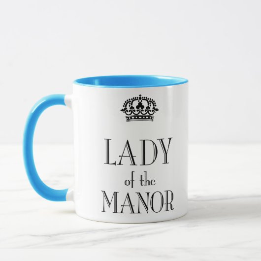 Dame der Manor-Tasse Tasse (Links)