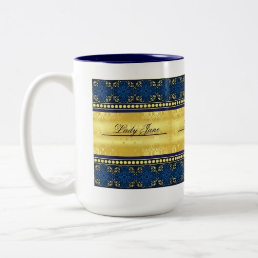 Dame der Manorladyship-eleganten Tasse (Links)