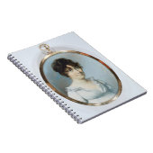 Dame der stumpfen Familie (w/c und Gouache auf Notizblock (Rechte Seite)