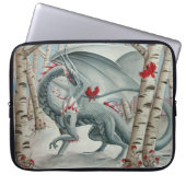 Dame der Waldlaptophülse Laptopschutzhülle (Vorderseite)