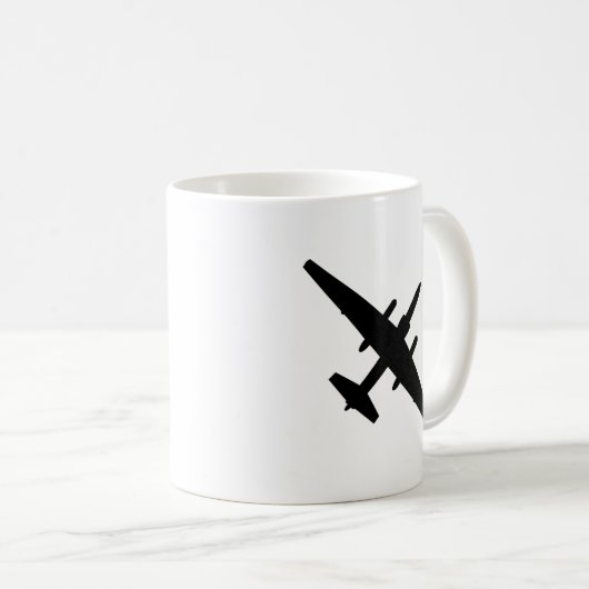 Dame des Drache-U-2 Kaffeetasse (VorderseiteRechts)