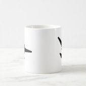 Dame des Drache-U-2 Kaffeetasse (Mittel)