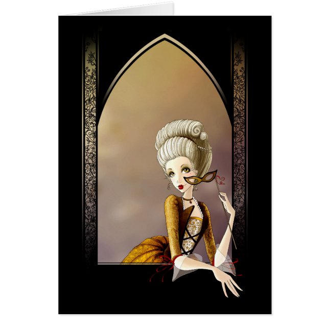 Dame des Gerichtes - Karte (Vorne)