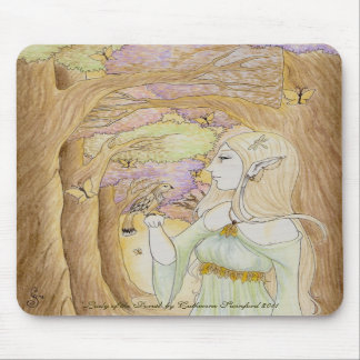 "Dame des Wald" mousepad