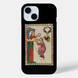 Dame, die einem Freier ein Geschenk überreicht, 14 Case-Mate iPhone Hülle