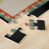 Dame, die einem Freier ein Geschenk überreicht, 14 Puzzle (Seite)