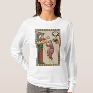 Dame, die einem Freier ein Geschenk überreicht, 14 T-Shirt