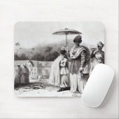 Dame, die Kind zur Taufe nimmt Mousepad (Mit Mouse)