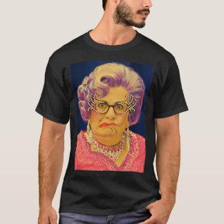 Dame Edna Everage Lippen Twist-Porträt T-Shirt