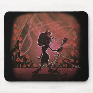 Dame From Jazz: Die Reise Mousepad des Trumpfs