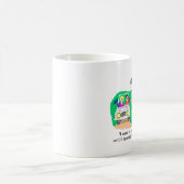 Dame Golfer Housekeeping Cartoon Mug Kaffeetasse (Mittel)