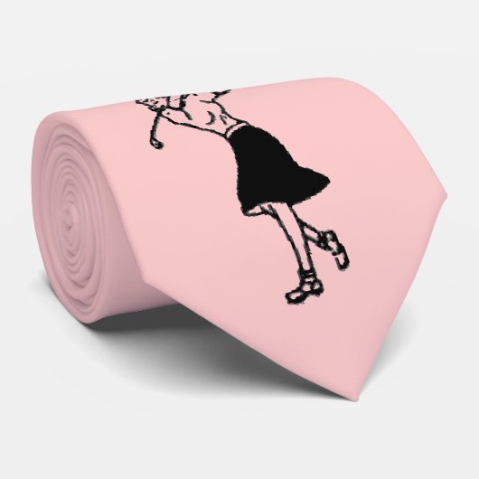 Dame Golfer Krawatte (Gerollt)