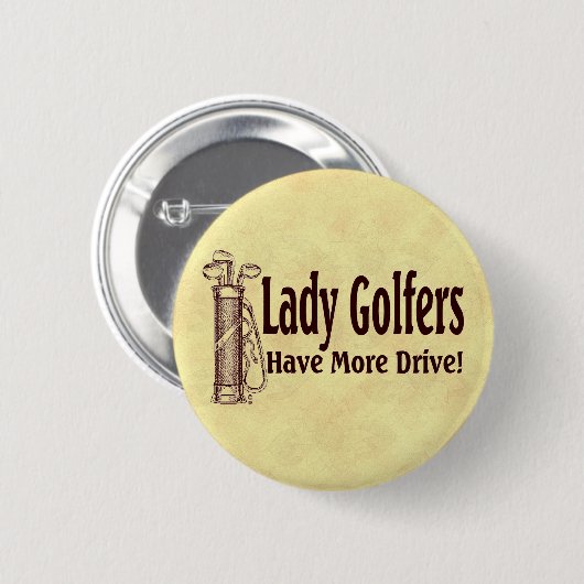 Dame Golfers Button (Vorne & Hinten)