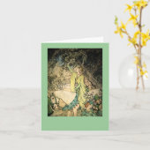 Dame Guinevere Karte (Gelbe Blume)