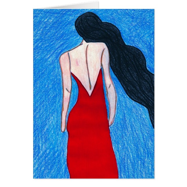 Dame im Rot (Vorne)