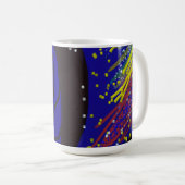 Dame im Winter Kaffeetasse (VorderseiteRechts)